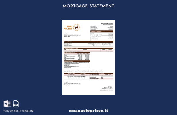 stile verificato Dichiarazione di mutuo Niger Banque Internationale pour l'Afriq